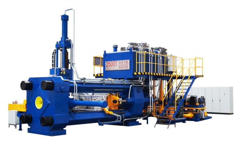 25MN Aluminum Extruder Machine Aluminum Profile Production Line